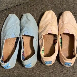 Two pairs of classic Toms